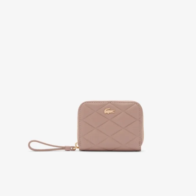 Portamonete in pelle Coccodrillo Small
