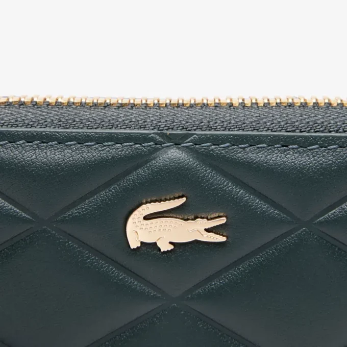 Portamonete in pelle Coccodrillo Small