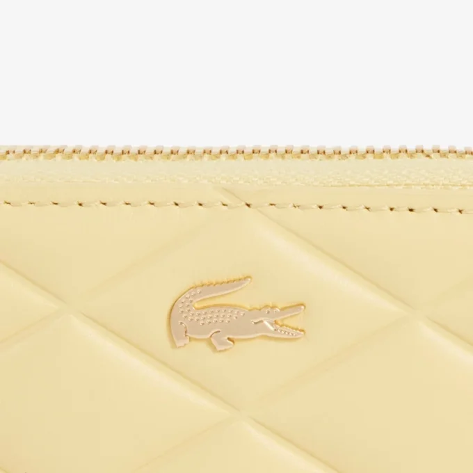 Portamonete in pelle Coccodrillo Small