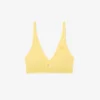 Reggiseno in microfibra con fascia traforata Reggiseno in microfibra con fascia traforata