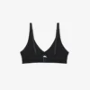 Reggiseno in microfibra con fascia traforata Reggiseno in microfibra con fascia traforata