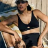 Reggiseno in microfibra con fascia traforata Reggiseno in microfibra con fascia traforata