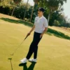 Scarpe da golf in pelle T-Clip Golf da uomo Scarpe da golf in pelle T-Clip Golf da uomo
