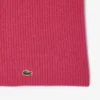 Sciarpa a cerchio in cashmere a coste da donna Sciarpa a cerchio in cashmere a coste da donna
