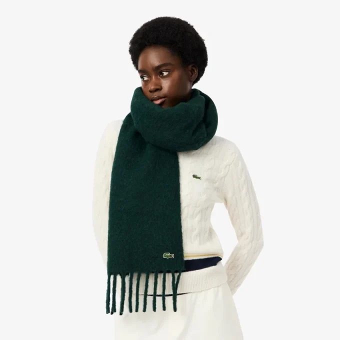Sciarpa con frange in misto alpaca The Blend da donna Sciarpa con frange in misto alpaca The Blend da donna