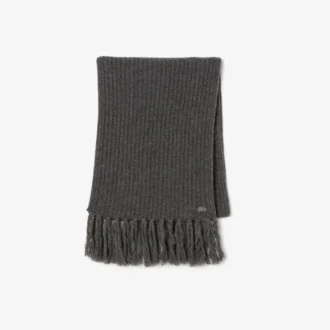 Sciarpa da donna in lana con frange Sciarpa da donna in lana con frange