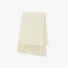 Sciarpa da donna in lana con frange Sciarpa da donna in lana con frange