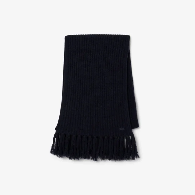 Sciarpa da donna in lana con frange Sciarpa da donna in lana con frange