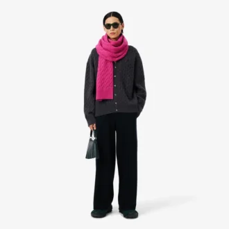 Sciarpa in cashmere a trecce Runway Sciarpa in cashmere a trecce Runway