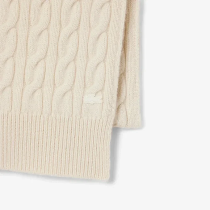 Sciarpa in cashmere a trecce Runway Sciarpa in cashmere a trecce Runway