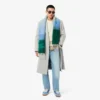 Sciarpa unisex in lana di alpaca con motivo paesaggistico Sciarpa unisex in lana di alpaca con motivo paesaggistico