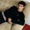 Set pigiama da uomo con cintura argentata Set pigiama da uomo con cintura argentata