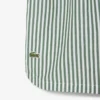 Set pigiama oversize in popeline a righe
