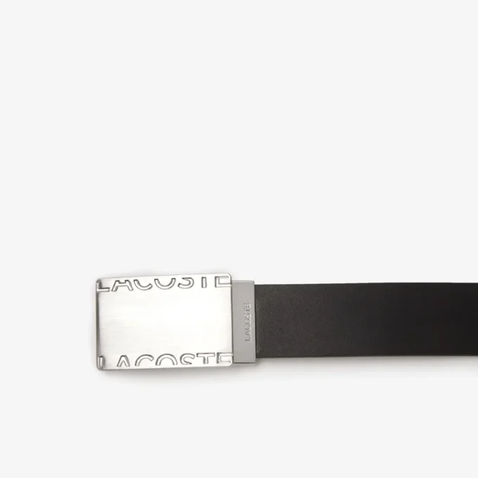 Set Regalo con cintura in pelle liscia e fibbia