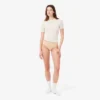 Slip a cordino in rete con logo in vita Slip a cordino in rete con logo in vita