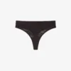 Slip a cordino in rete con logo in vita
