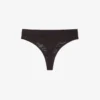 Slip a cordino in rete con logo in vita
