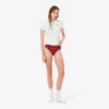 Slip a perizoma in pizzo con logo in vita Slip a perizoma in pizzo con logo in vita