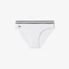 Slip in cotone a righe in vita Slip in cotone a righe in vita