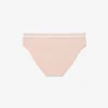 Slip in cotone a righe in vita Slip in cotone a righe in vita