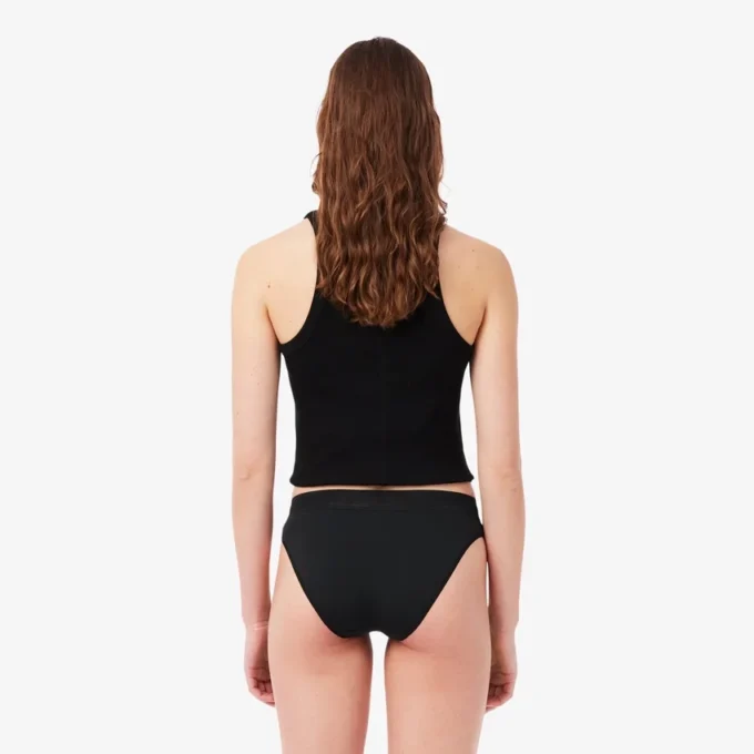 Slip in rete con logo in vita Slip in rete con logo in vita