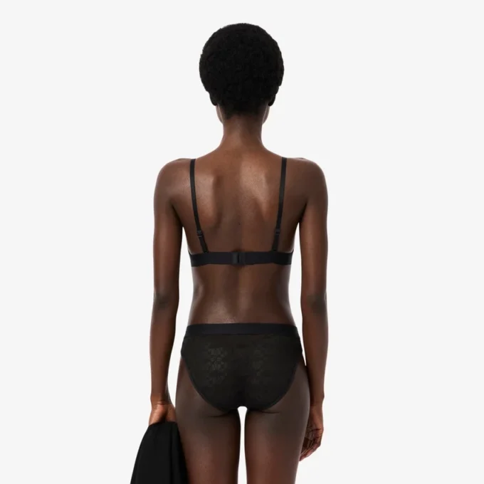 Slip in rete con logo in vita Slip in rete con logo in vita