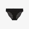 Slip in rete con logo in vita Slip in rete con logo in vita