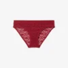 Slip in rete con logo in vita Slip in rete con logo in vita
