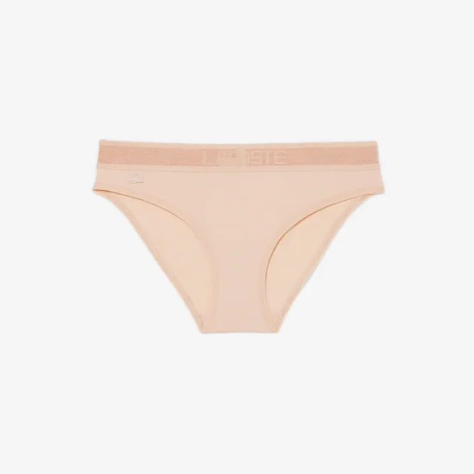 Slip in rete con logo in vita Slip in rete con logo in vita