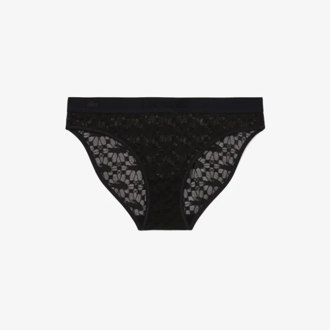 Slip in rete con logo in vita Slip in rete con logo in vita