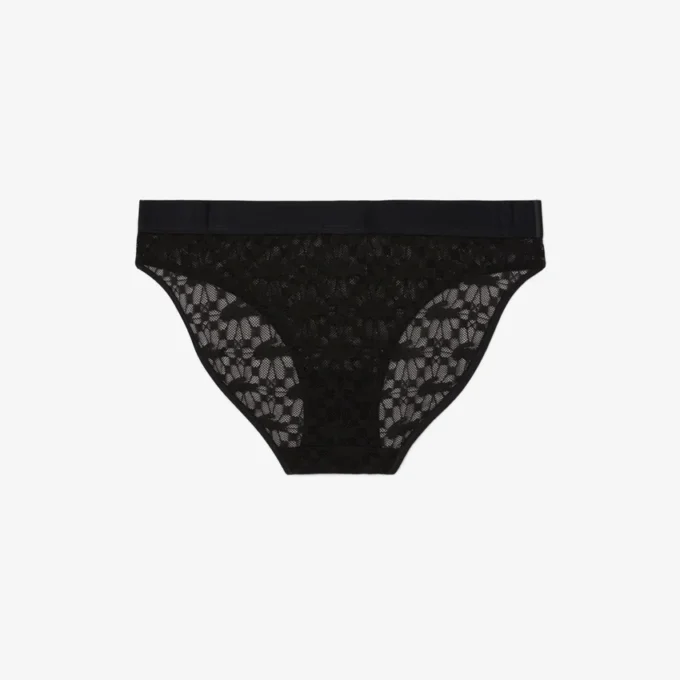 Slip in rete con logo in vita Slip in rete con logo in vita