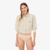 Slip in rete con marchio in vita Slip in rete con marchio in vita