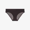 Slip in rete con marchio in vita Slip in rete con marchio in vita