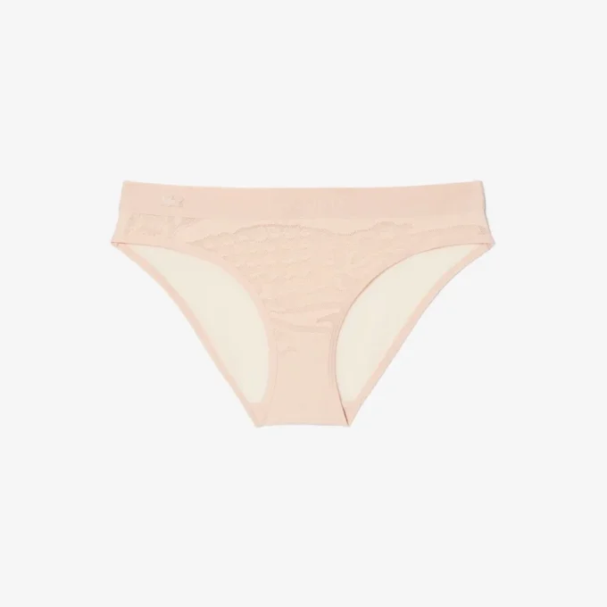 Slip in rete con marchio in vita Slip in rete con marchio in vita