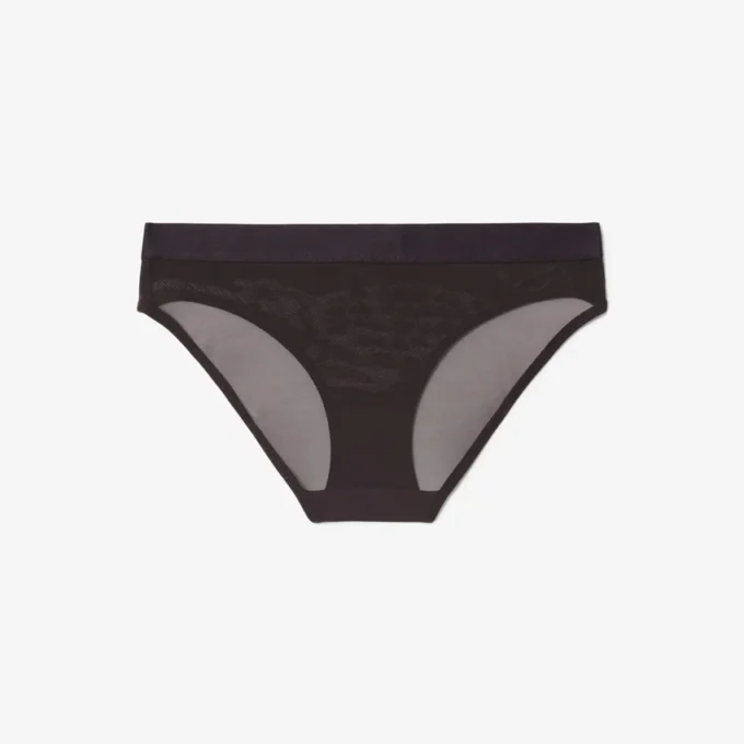 Slip in rete con marchio in vita Slip in rete con marchio in vita
