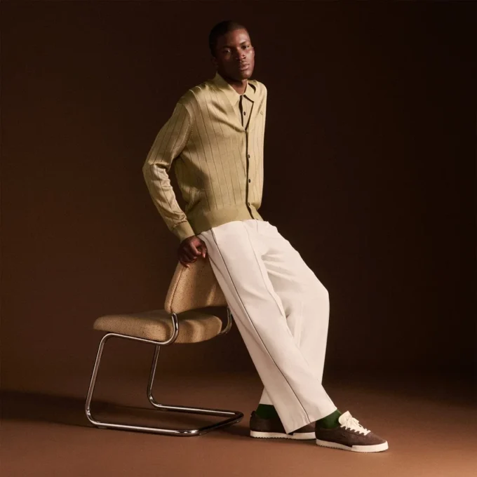 Sneakers Aura in pelle scamosciata da uomo Sneakers Aura in pelle scamosciata da uomo