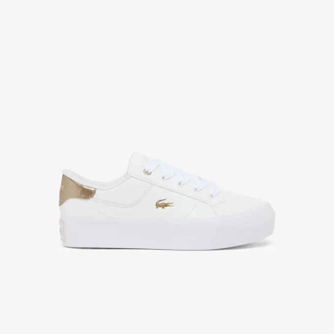 Sneakers con plateau in pelle Ziane da donna