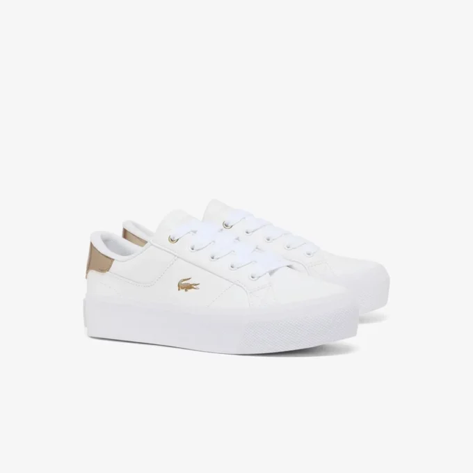 Sneakers con plateau in pelle Ziane da donna