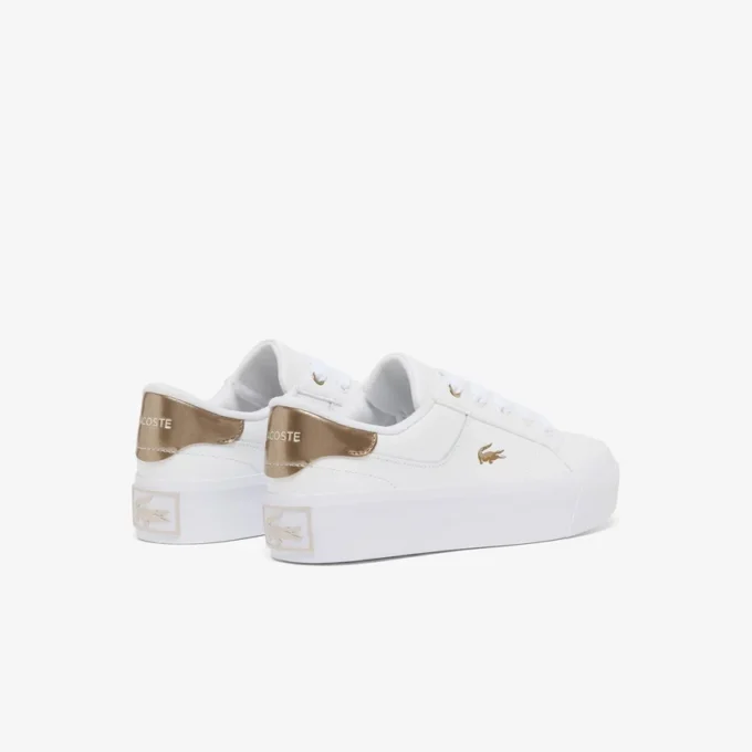 Sneakers con plateau in pelle Ziane da donna