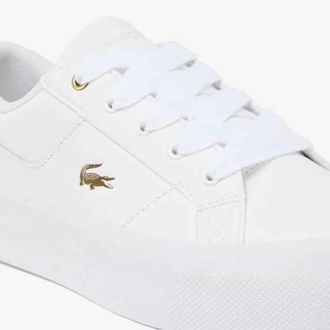 Sneakers con plateau in pelle Ziane da donna