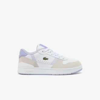 Sneakers da donna in pelle con T-Clip Set