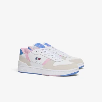 Sneakers da donna in pelle con T-Clip Set