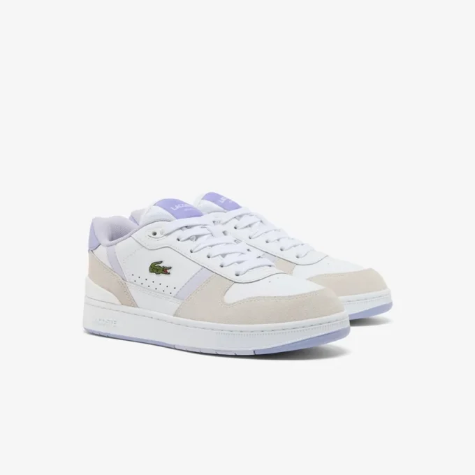 Sneakers da donna in pelle con T-Clip Set Sneakers da donna in pelle con T-Clip Set