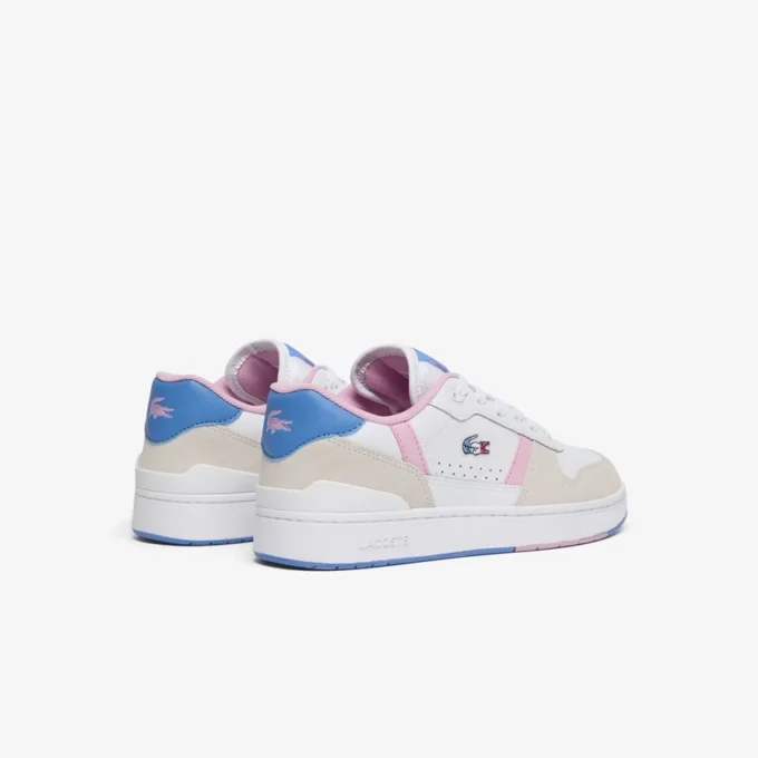 Sneakers da donna in pelle con T-Clip Set Sneakers da donna in pelle con T-Clip Set