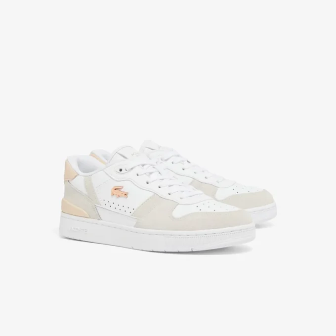 Sneakers da donna in pelle con T-Clip Set Sneakers da donna in pelle con T-Clip Set