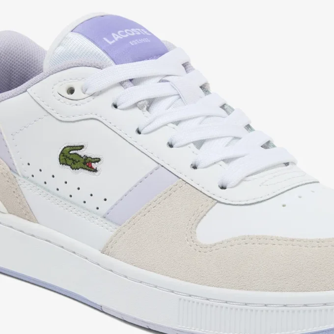 Sneakers da donna in pelle con T-Clip Set Sneakers da donna in pelle con T-Clip Set