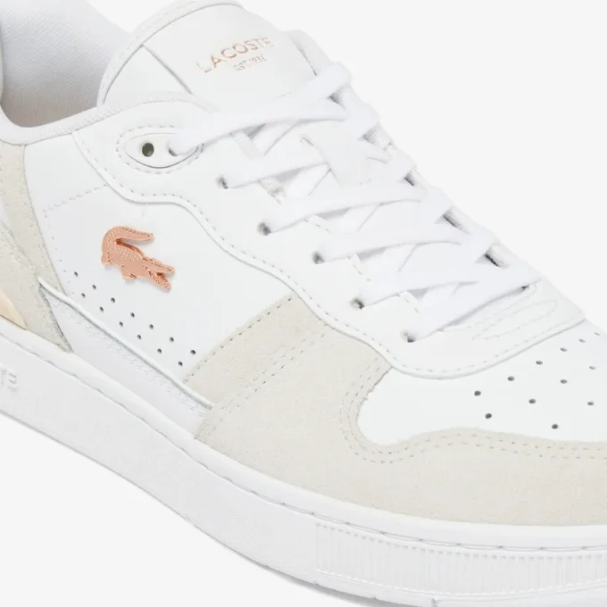 Sneakers da donna in pelle con T-Clip Set Sneakers da donna in pelle con T-Clip Set