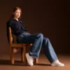 Sneakers da donna in pelle con T-Clip Set Sneakers da donna in pelle con T-Clip Set