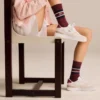Sneakers da donna in pelle scamosciata con T-Clip Sneakers da donna in pelle scamosciata con T-Clip