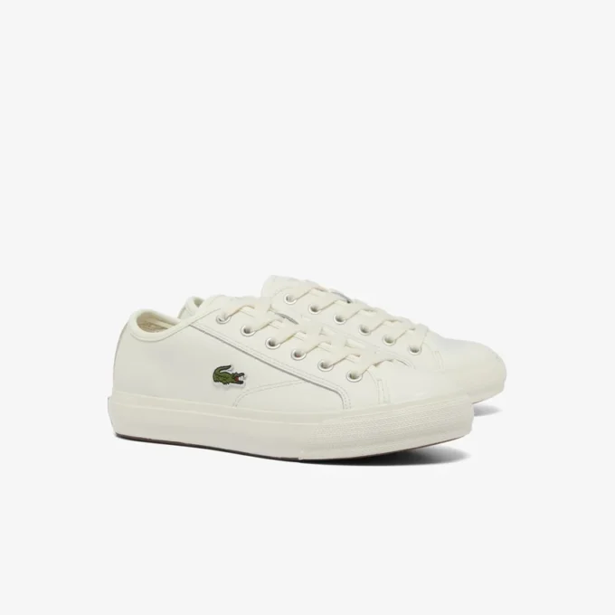 Sneakers da tennis in pelle da donna Sneakers da tennis in pelle da donna